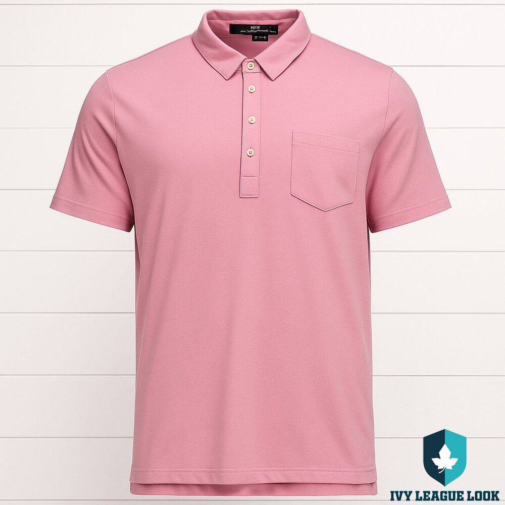 Ralph Lauren RLX Pink Performance Polo Shirt XL Stretch Athletic Preppy Golf